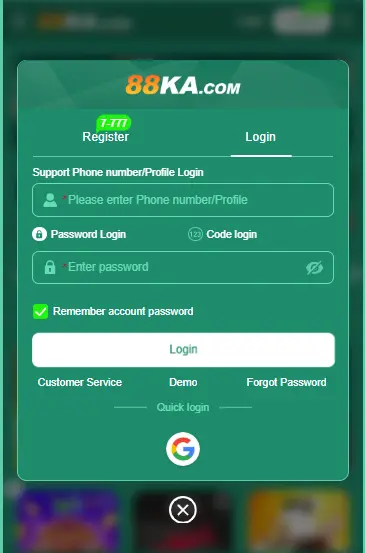 88KA Login